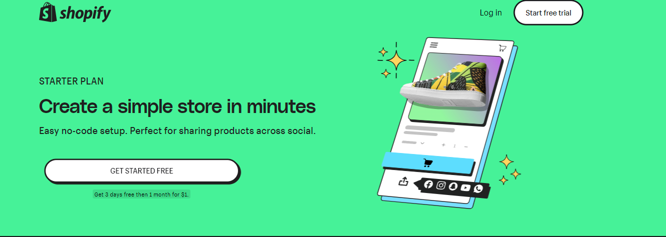 Shopify Starter Plan Philippines